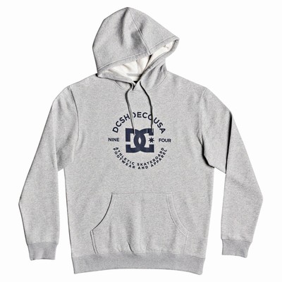 DC Star Pilot Men's Grey Sweatshirts & Hoodies Australia Online ZCU-863